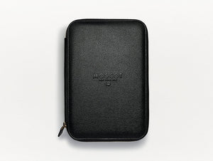 Moscot Black Leather Travel Case