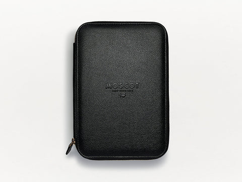 Moscot Black Leather Travel Case