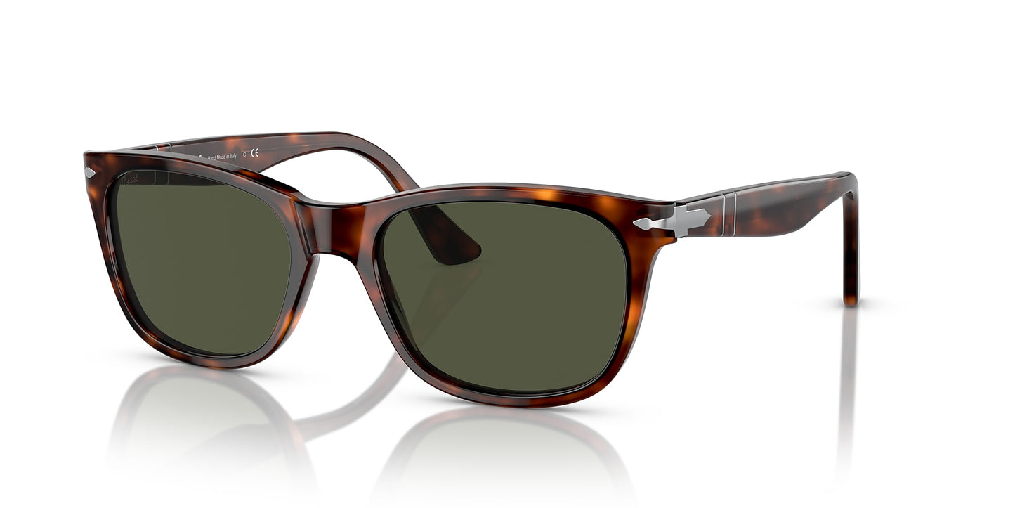 Persol 3291S Havana w/ Green 57
