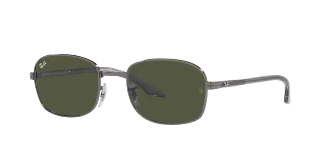 Ray Ban 3690 Gunmetal w/ Green 54