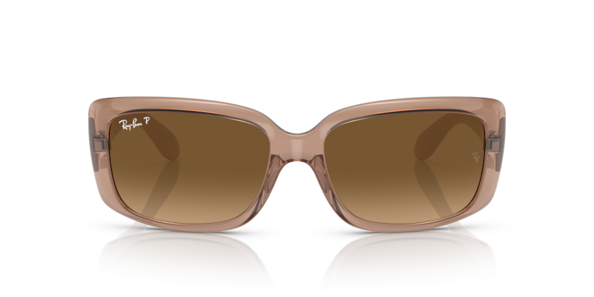 Ray Ban 4389 Transparent Brown Gradient Polar