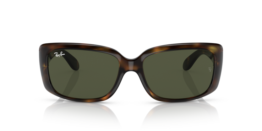 Ray Ban 4389 Havana W/ Green 58