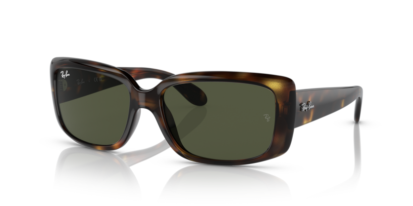 Ray Ban 4389 Havana W/ Green 58