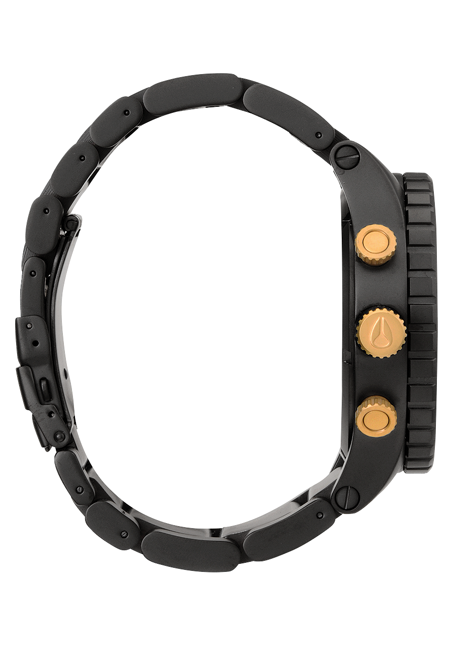 Nixon 51-30 Chrono Matte Black/Gold