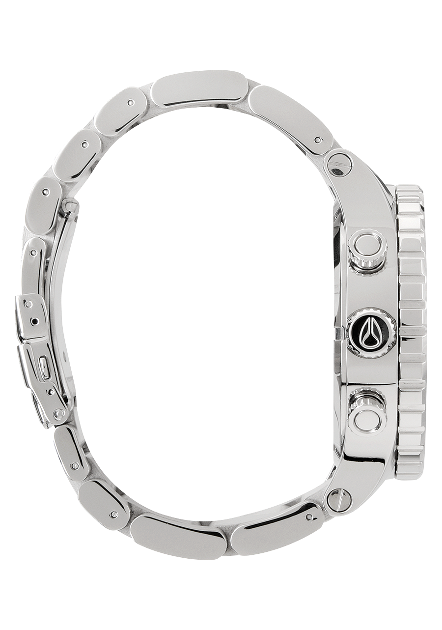 Nixon 51-30 Chrono High Polish (SS) - White