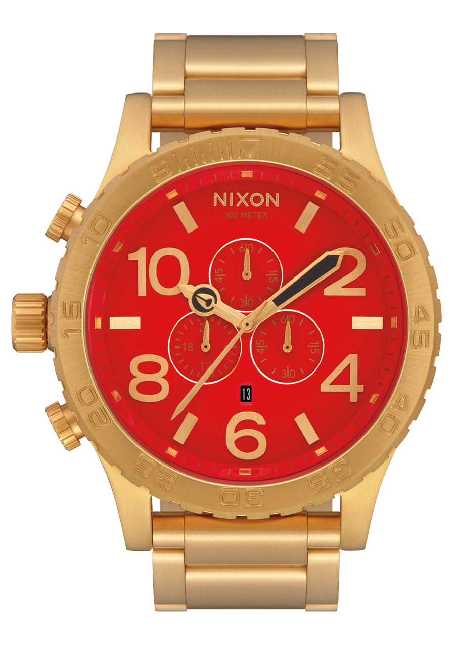 Nixon chrono gold discount