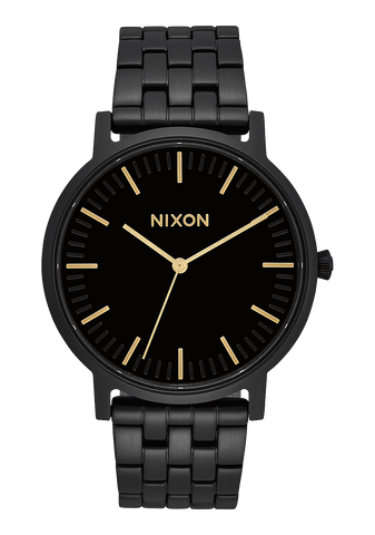 Nixon Porter All Black / Gold