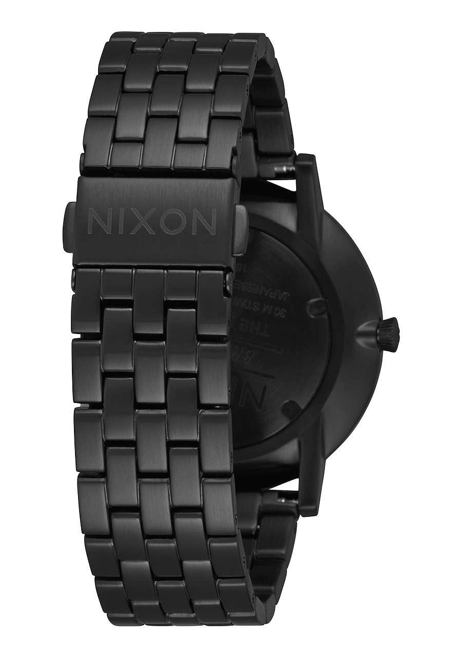 Nixon Porter All Black / Gold