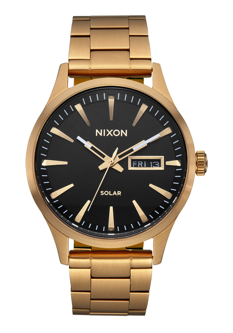 Nixon Sentry Solar Stainless Steel