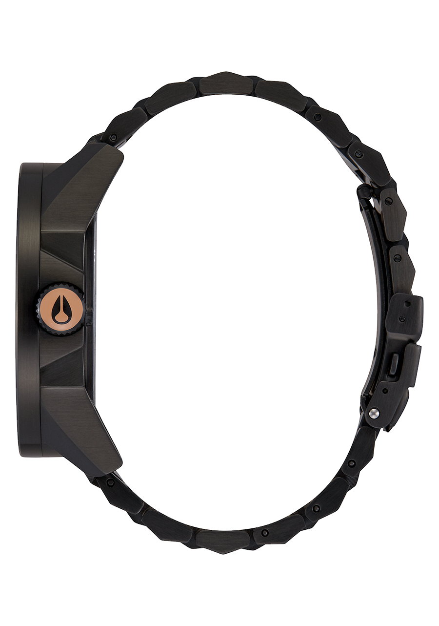 Nixon Corporal All Black/Rose Gold