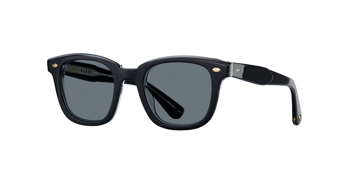 Garrett Leight Calabar Black Laminate Crystal/Blue Smoke