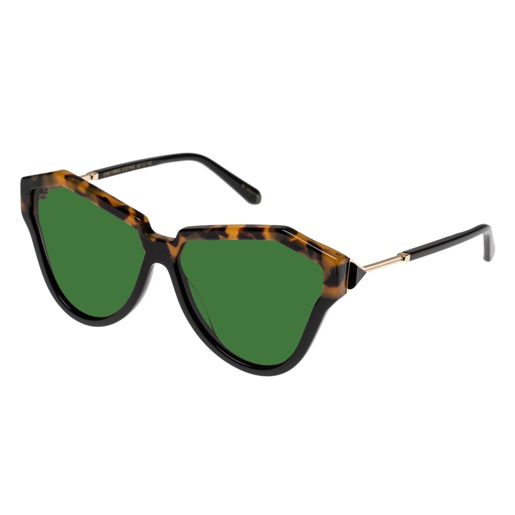 Karen Walker One Hybrid B Crazy Tort Green