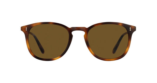 Garrett Leight Kinney Sun Matte Dark Tortoise/Brown Polar 49