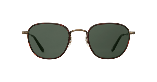 Garrett Leight  Grant Sun 48 Matte Kona Tort-Pure G15