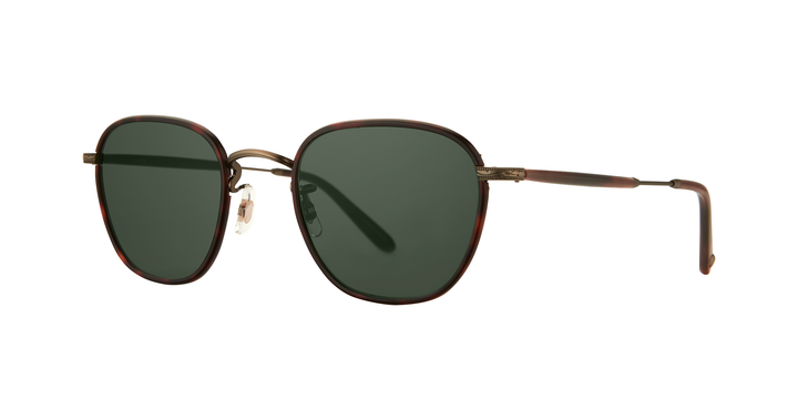 Garrett Leight Grant Sun 48 Matte Kona Tort-Pure G15