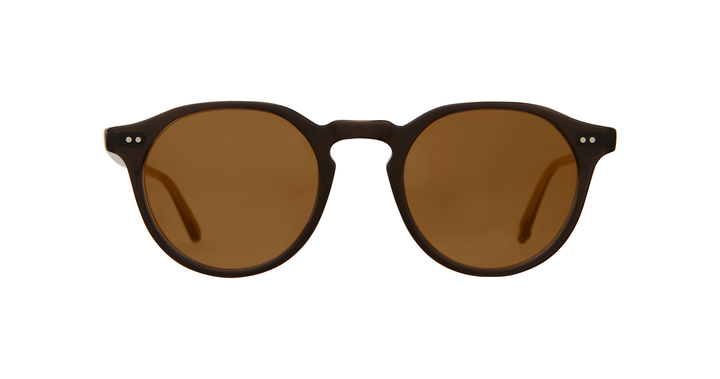 Garrett Leight Royce Sun 47 BOT-Semi-Flat Pure Brown