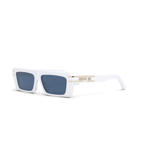 Dior Signature S2U 50B White Gold Blue Lens (IN-STORE ONLY)
