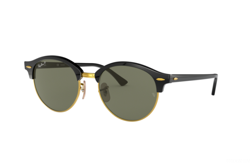 Ray Ban 4246 Clubround Black/G15 Polar 51
