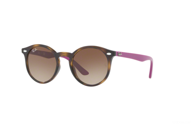 Ray Ban Junior 9064 Havana/Light Brown Gradient Green