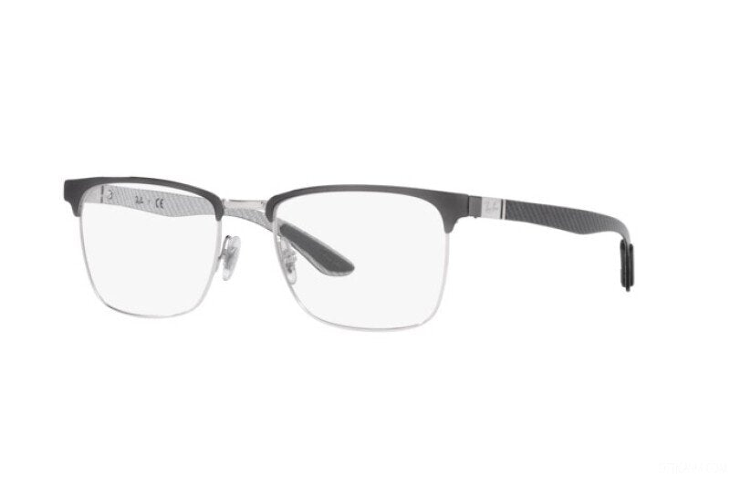 Ray Ban Optical 8421 Grey On Sliver