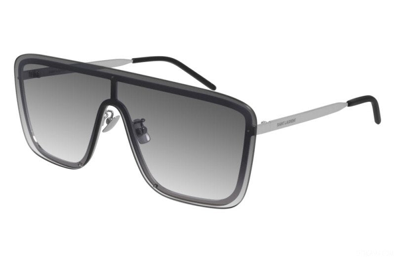 Saint Laurent 364 Mask Silver