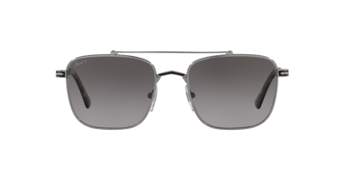 Persol 2487S Gunmetal Black Polar Grey Grad 55