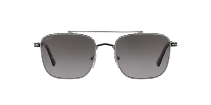 Persol 2487S Gunmetal Black Polar Grey Grad 55