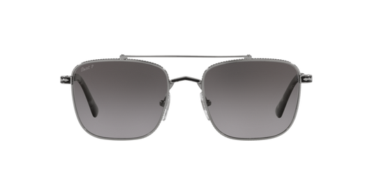 Persol 2487S Gunmetal Black Polar Grey Grad 55