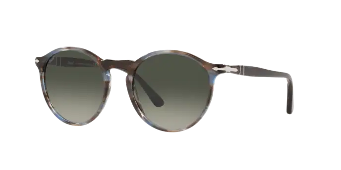 Persol 3285S Striped Blue Grey Grad 52