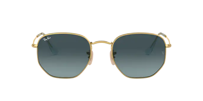 Ray Ban 3548N Gold/Blue Gradient Grey