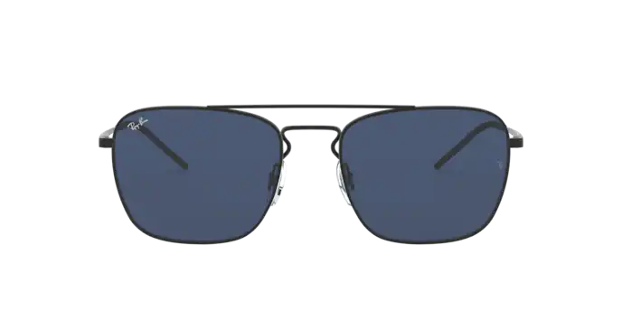 Ray Ban 3588 Rubber Black/Dark Blue 55