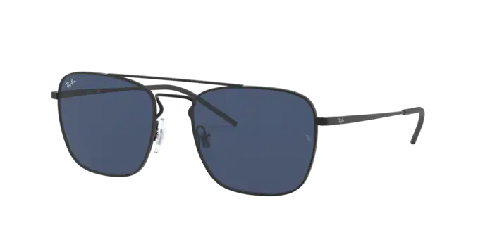 Ray Ban 3588 Rubber Black/Dark Blue 55