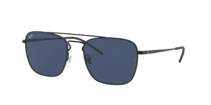 Ray Ban 3588 Rubber Black/Dark Blue 55