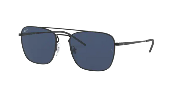Ray Ban 3588 Rubber Black/Dark Blue 55