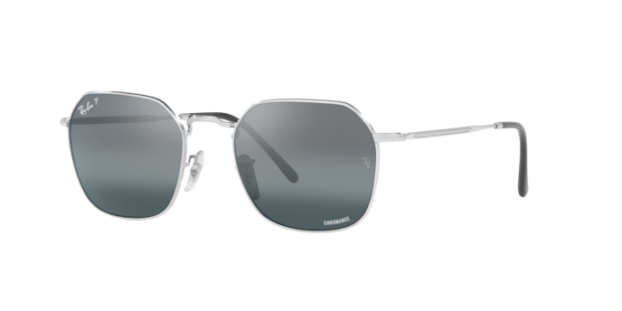 Ray Ban 3694 Jim Silver Blue Mirror Grad Polar 55