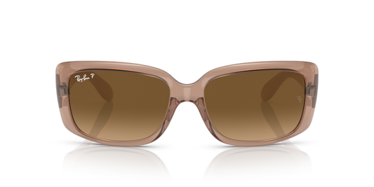 Ray Ban 4389 Transparent Brown Gradient Polar