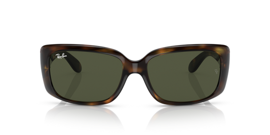 Ray Ban 4389 Havana W/ Green  58