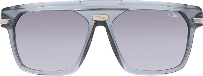 Cazal 8040 Large Shield Crystal Grey/Silver