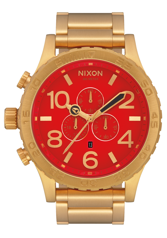 Nixon Chrono 51-30 Gold/Red