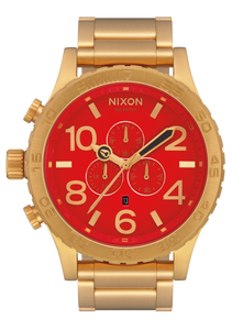 Nixon Chrono 51-30 Gold/Red
