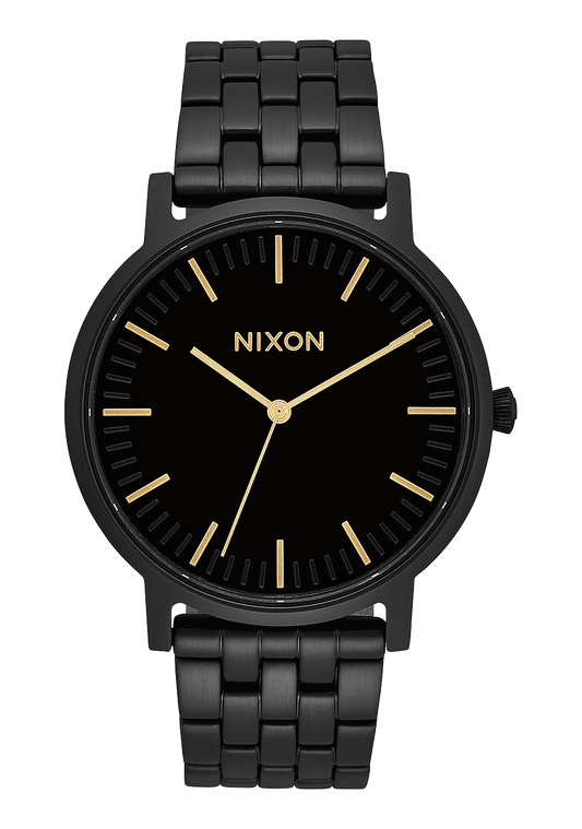 Nixon Porter All Black / Gold