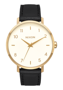 Nixon Arrow Leather Gold/Cream/Black