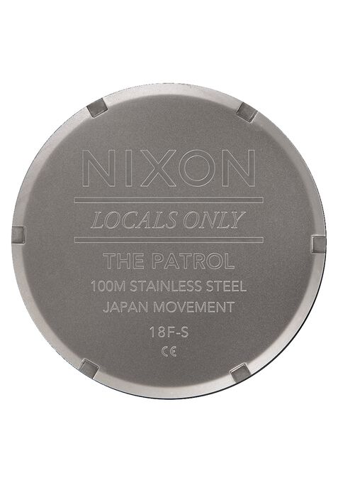 Nixon Patrol Gunmetal/Black