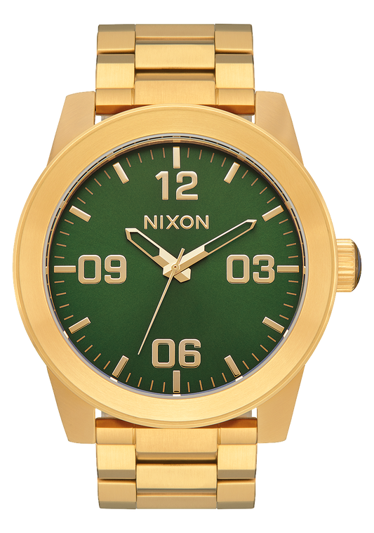 Nixon Corporal Gold/Green Sunray/HP Gold