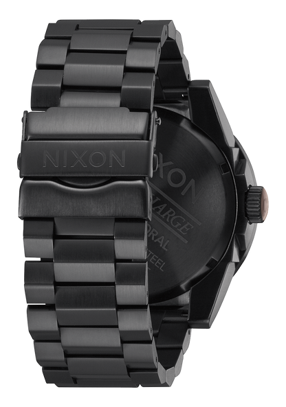 Nixon Corporal All Black/Rose Gold