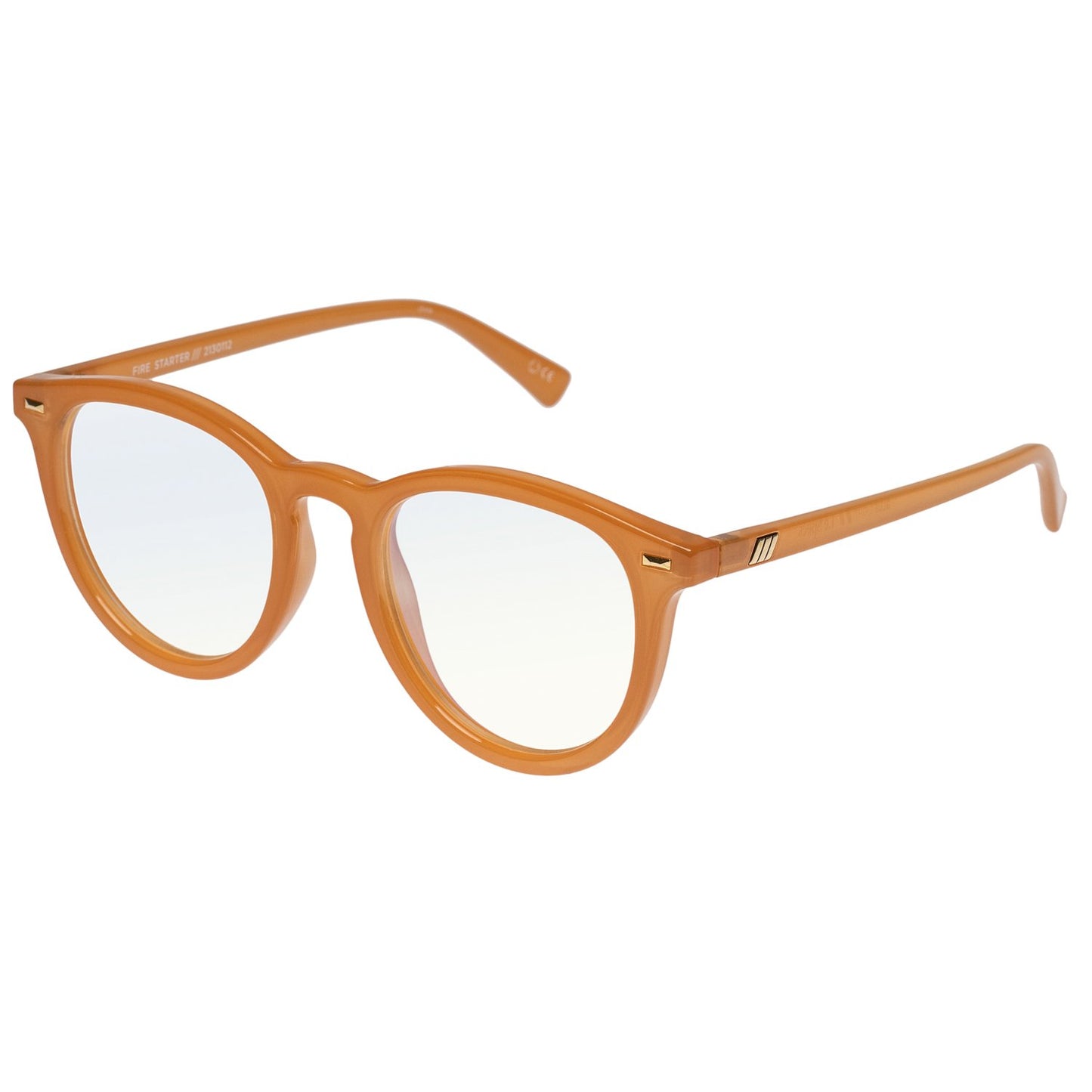 Le Specs Blue Light Fire Starter Mustard