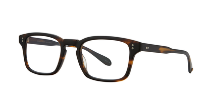 Garrett Leight Optical Dimmick Matte Coffee Tort