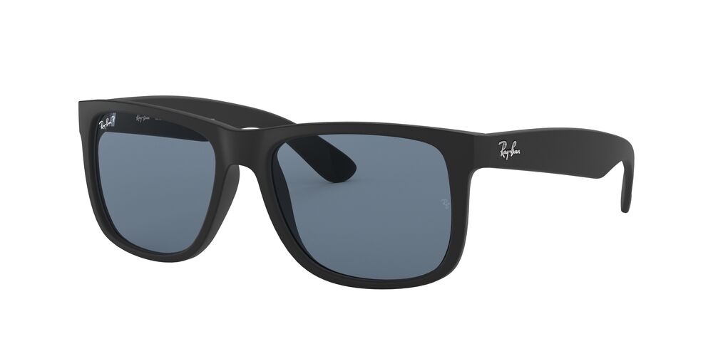 Ray Ban 4165 Justin Black Rubber/Dark Blue Polar