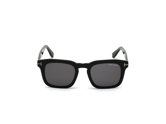 Tom Ford 0751 Dax Shiny Black/Smoke