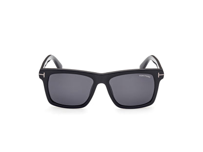Tom Ford 0906-N Buckley Shiny Black